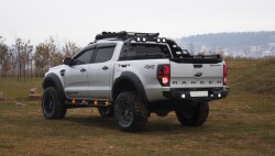 Ford Ranger Off Road Metal Işıklı Rollbar 2012-2021 AQM-X10 - 1