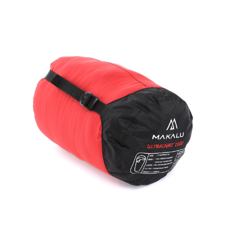 Makalu Ultralight 1000 -5 Uyku Tulumu Kırmızı Left - 3