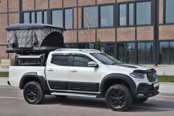 Mercedes X-Class Off Road Çadır Altı Roll Bar Çadır Taşıma RollBar Tent 2017-2021 AQM-S75 - 2