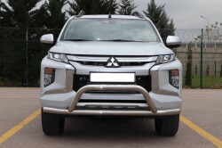 Mitsubishi L200 Off Road Ön Koruma Krom FaceOff Chrome 2007+ PST14 - 1