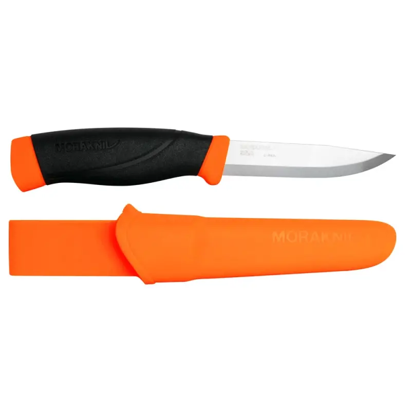 Morakniv Companion S Paslanmaz Çelik Outdoor Bıçak Turuncu Kamp Bıçak - 7391846010081 - 1