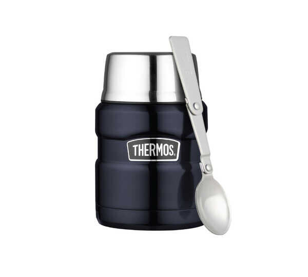 Thermos Sk3000 King Çelik Yemek Termosu 0,47lt Midnight Blue 101470-AK - 1