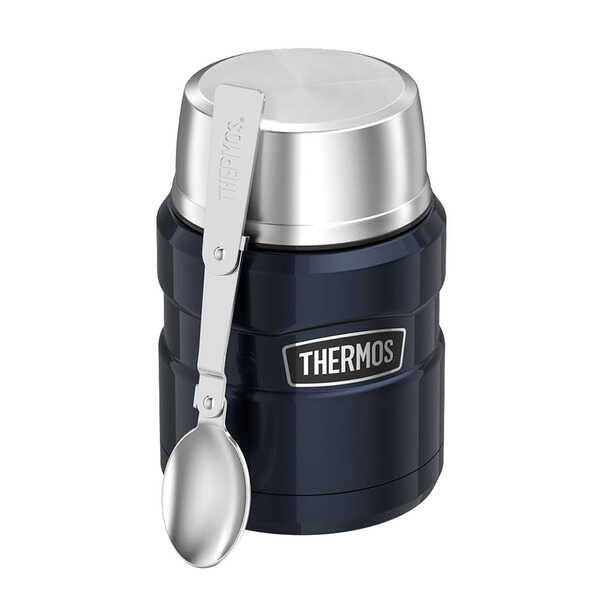 Thermos Sk3000 King Çelik Yemek Termosu 0,47lt Midnight Blue 101470-AK - 6