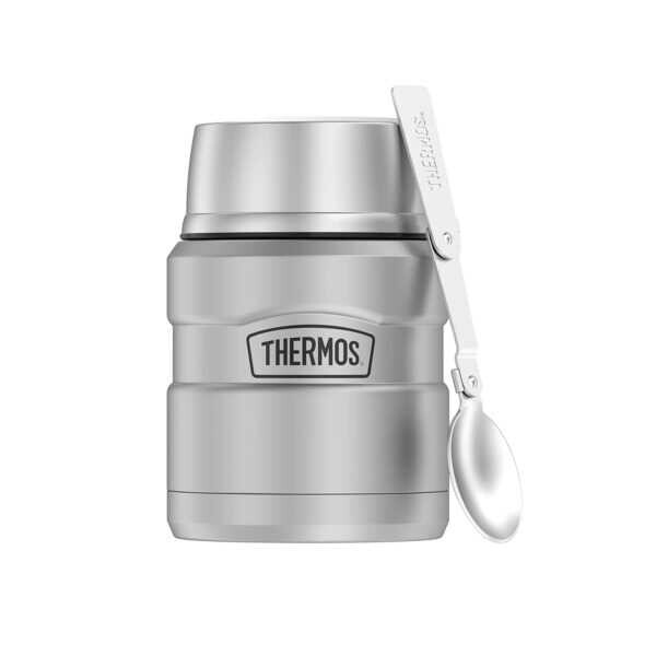 Thermos SK3000 Paslanmaz King Çelik Yemek Termosu 0.47L 101311 Matte Stainless - 1