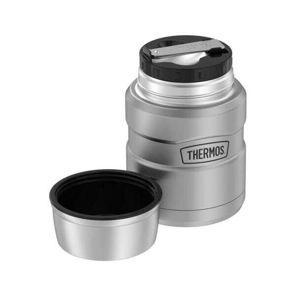 Thermos SK3000 Paslanmaz King Çelik Yemek Termosu 0.47L 101311 Matte Stainless - 5