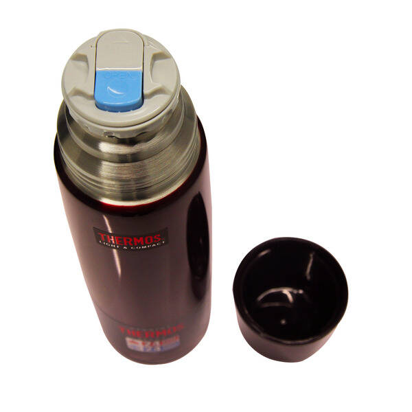 THERMOS TERMOS FBB-1000 LIGHT & COMPACT 1L MIDNIGHT RED KAMP TERMOSU 185199 - 3