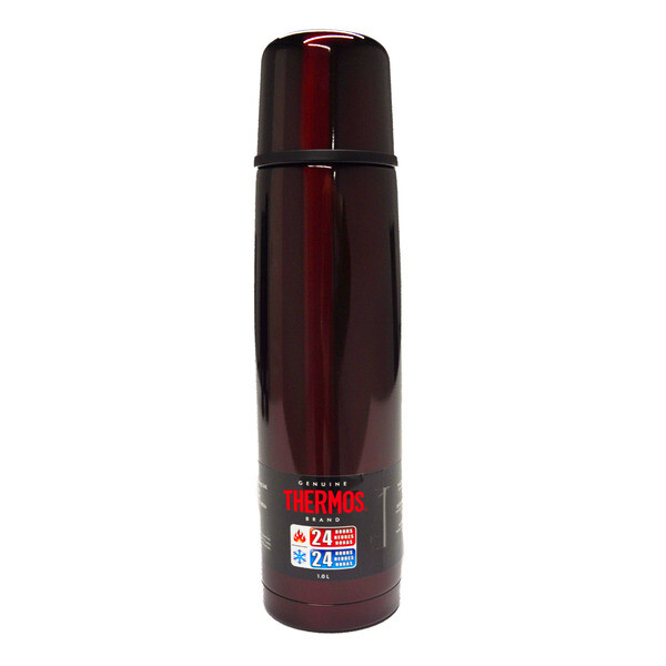 THERMOS TERMOS FBB-1000 LIGHT & COMPACT 1L MIDNIGHT RED KAMP TERMOSU 185199 - 4