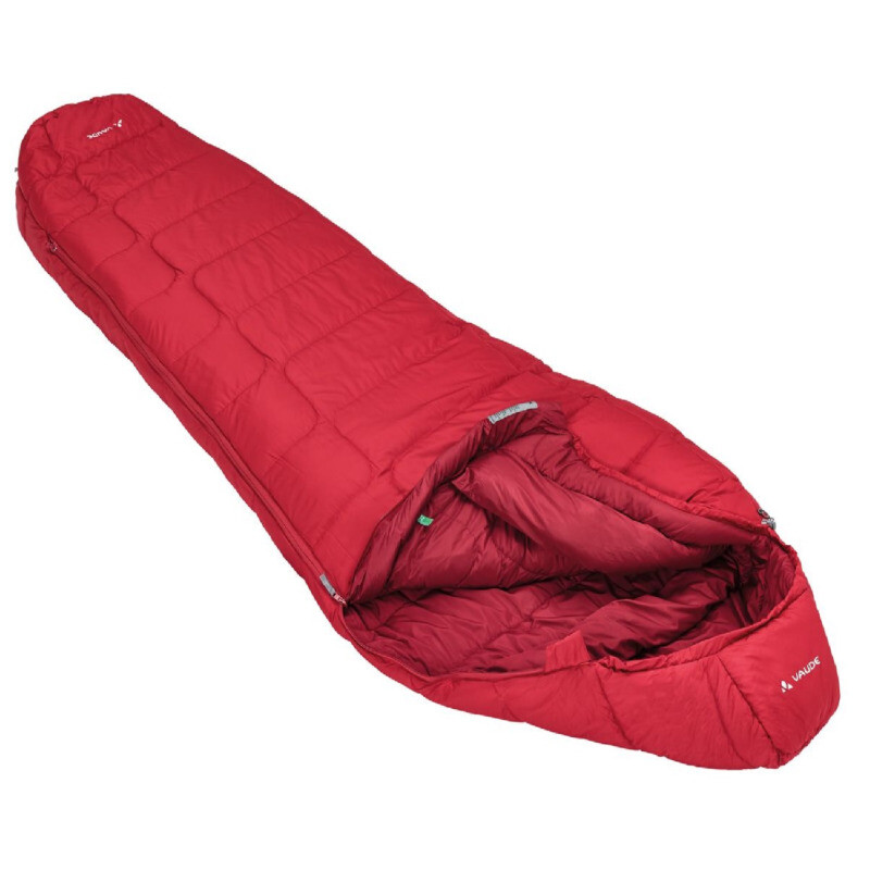 Vaude Sioux 800 SYN -20C Uyku Tulumu 12126 Kırmızı Right - 1