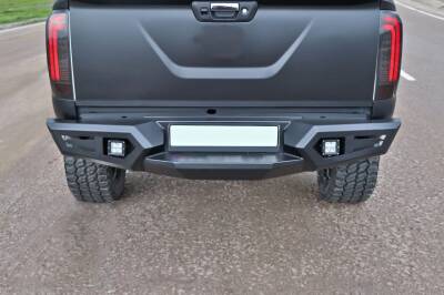 Volkswagen Amarok Off Road Arka Tampon Koruma Rear Bumper 2010-2021 AQM-M20 - 1